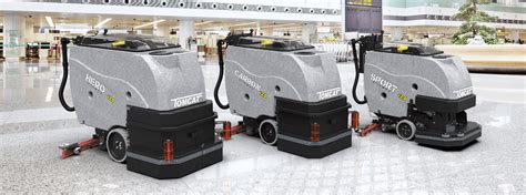 Commercial Floor Scrubbers & Floor Sweepers – Machines