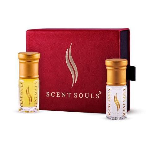 Scent Souls Bright Crystal & Jadore Long Lasting Attar Fragrance ...