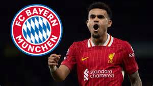 Luis Diaz completes £65.5m transfer to Bayern Munich from Liverpool as ...