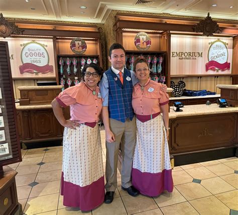 New Cast Member Costumes Debut at Magic Kingdom's Emporium - MickeyBlog.com