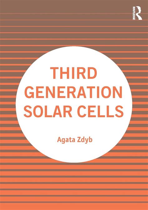 Third Generation Solar Cells eBook : Zdyb, Agata: Amazon.in: Kindle Store