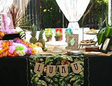 Luau Wedding Reception Ideas by Hawaiian Luau Bridal Wedding Shower Quot Vintage Luau Bridal Luau Wedding Reception Ideas