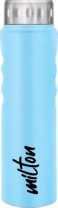 MILTON Stream 1000 Stainless Steel Water Bottle, 1030 ml, Sky Blue 1030 ...
