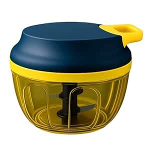 Vegetable Cutter Manual – Hand Pull Chopper for Fast Onion, Garlic ...