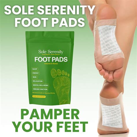 Sole Serenity Cortisol Support Foot Pads for Stress Relief & Detox – Lure Essentials