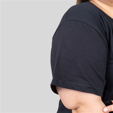 Brazen Black Plus Size T-shirt for Women – GlamZei