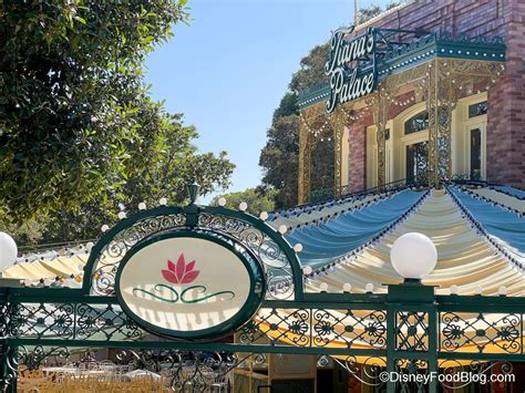 BREAKING: FULL MENU Announced for Tiana's Palace Restaurant Coming to ...
