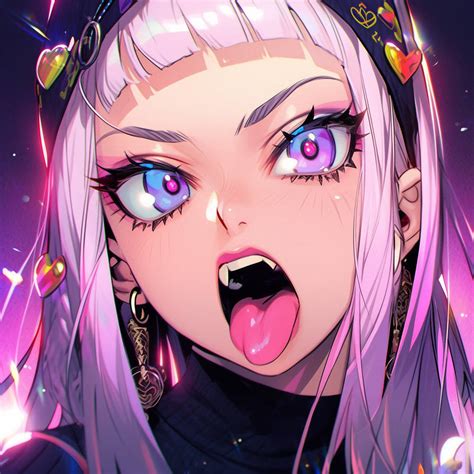ZF Puhi female anime character with ahegao face ex by ZFPuhi on DeviantArt