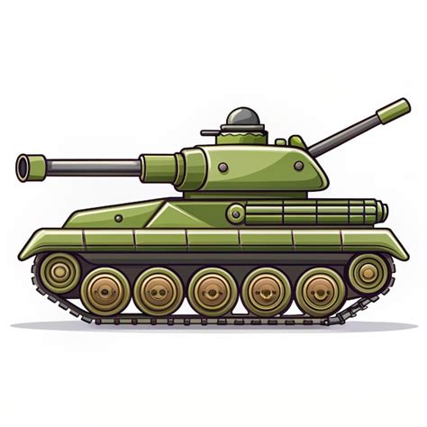 Image result for Tank Cartoon Drawing