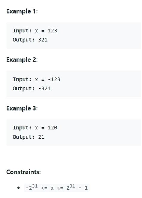 Image result for LeetCode 7 Solution Java