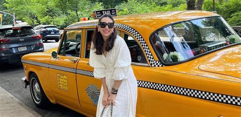 Karisma Kapoor takes the streets of New York in a romantic prairie ...