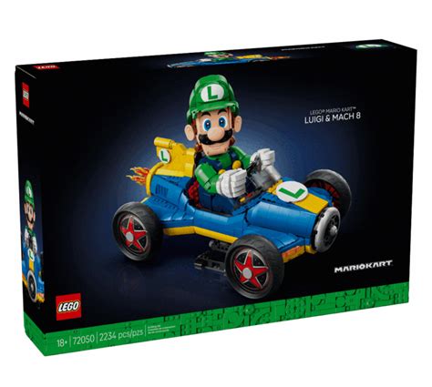 LEGO® Super Mario Mario Kart™ – Luigi & Mach 8 72050