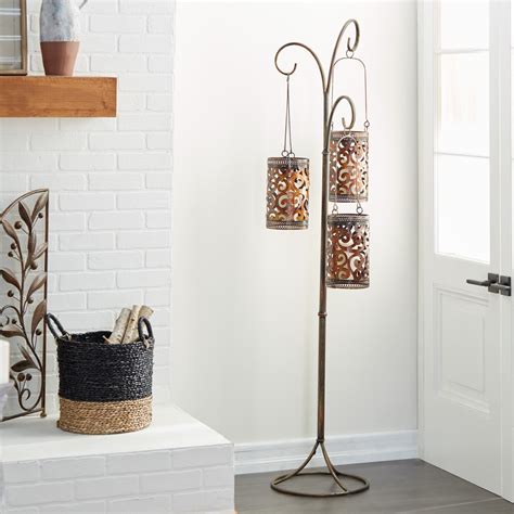 Wrought Iron Floor Candle Holders | Foter