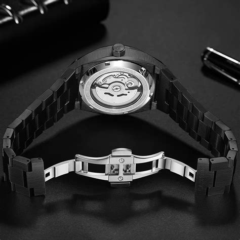Buy CADISEN Men Watches Mechanical Automatic Watch 100M Waterproof ...
