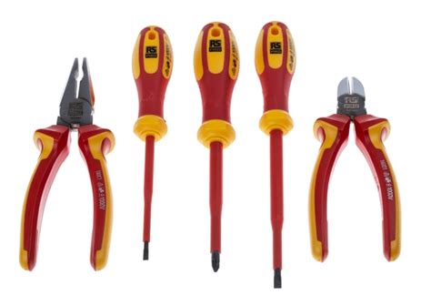 RS PRO | RS PRO 5-Piece Plier Set, 250 mm Overall | 125-3096 | RS
