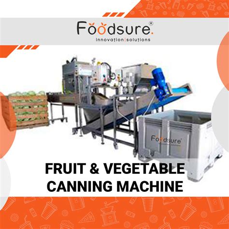 Fruits and Vegetable Canning Machine