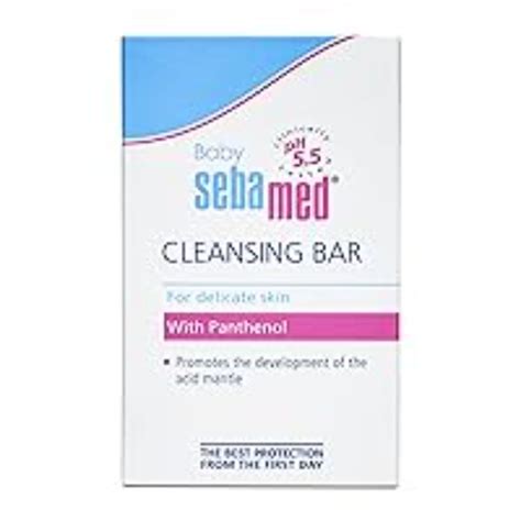 Baby Sebamed Cleansing Bar|pH 5.5 |Newborn bathing|Soap Free|Tear Free ...