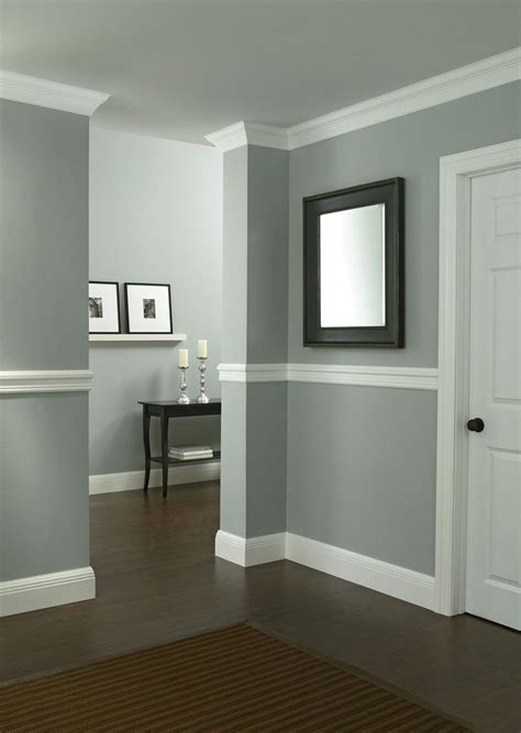 chair rail in living room