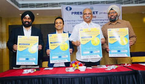 V4 Chess presents 1st Bishan Singh Ji Memorial All India Open FIDE ...