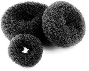 HAVEREAM Hair Puff Up Volumizer Bun Donut Puff Maker Bun (Black) pcs of ...