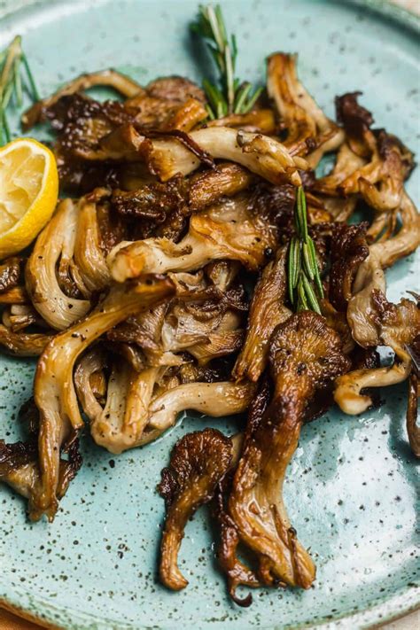 Pan Fried Oyster Mushrooms with Rosemary - Home Cooking Collective