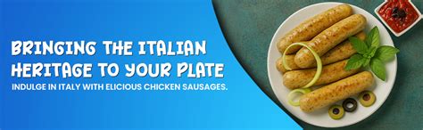 Elicious Chicken Italian Herb Sausages, 300g + 300g : Amazon.in ...