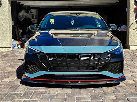 2022 – 2023 Elantra N AMS Vented Carbon Fiber Hood – SoCal Garage Works