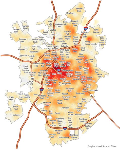 Charlotte Crime Map - GIS Geography