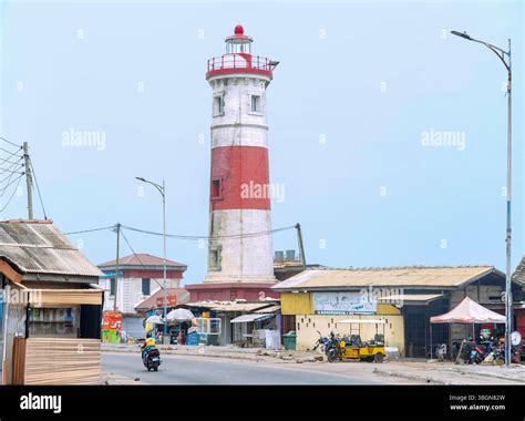 Jamestown Lighthouse in Jamestown in Accra in the Greater Accra Region ...