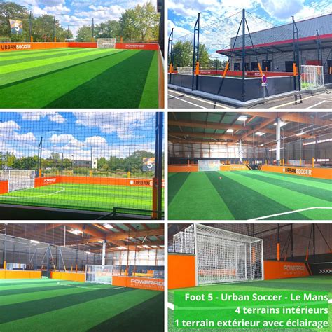 5 Terrains de Foot à 5 - Urban Soccer - Le Mans - Nouansport
