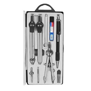 Isomars Technical Compass Set | Set of 9 Items | for Engineers and ...