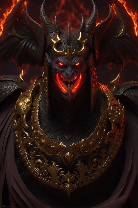 Demonic Stable Diffusion Model 的图像结果