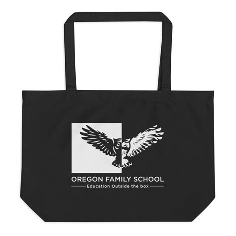 Large organic tote bag - Oregon Family School