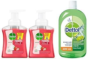 Dettol Foaming Handwash Pump - Strawberry | Rich Foam | Moisturizing ...