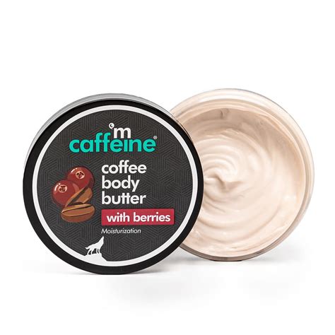 Buy mCaffeine Coffee & Berries Body Butter with Shea Butter for Deep ...