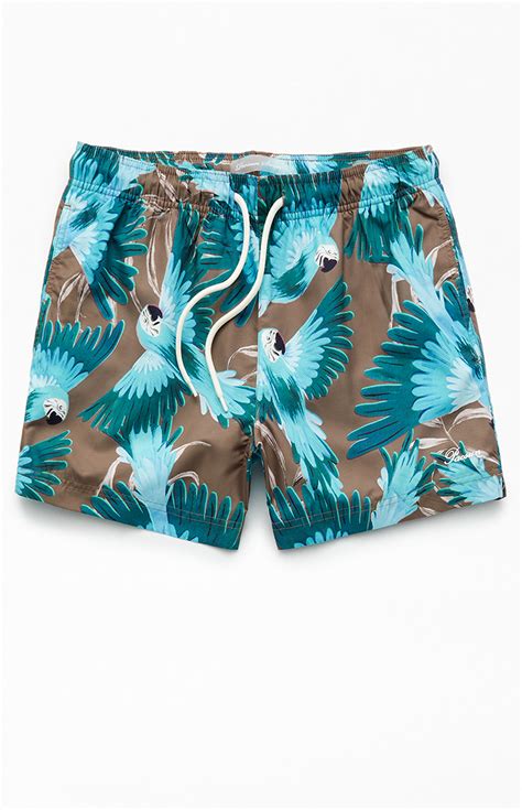 Pacsun Paradise 4.5" Swim Trunks | PacSun