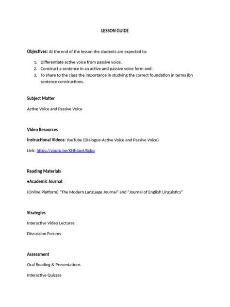 Current Lesson Study Guide PDF 的图像结果