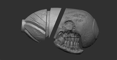 STL file Bomb Devil Cosplay Mask - Chainsaw Man 💣 ・Template to download ...