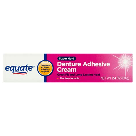 Equate Super Hold Denture Adhesive Cream