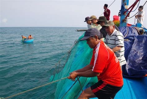 广义省渔民坚持出海捕捞并捍卫祖国海洋岛屿主权 | 社会 | Vietnam+ (VietnamPlus)