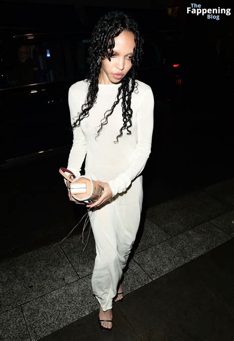 Braless FKA Twigs Exits the British Vogue’s Forces for Change Party in ...