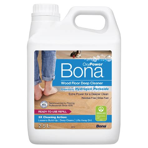 Bona OxyPower Wood Floor Deep Cleaner Refill - 2.5L - Floor Design
