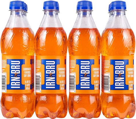 IRN-BRU by AG Barr: The Original Scottish Favorite Sparkling Soft Drink ...