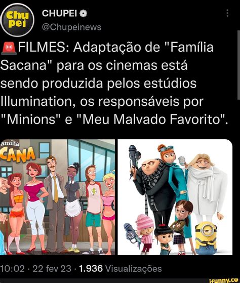 CHUPEI & (QWChupeinews MB FILMES: Adaptação de "Família Sacana" para os cinemas está sendo ...