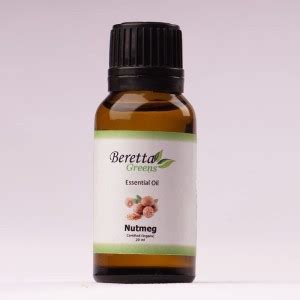 BERETTA GREENS Nutmeg Essential Oil 20ML - Price in India, Buy BERETTA ...