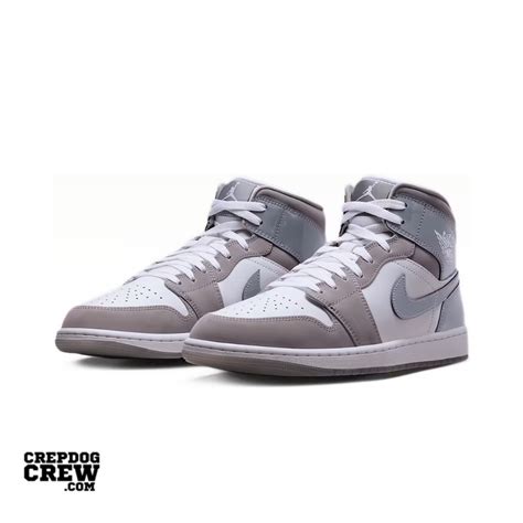 Jordan 1 Mid SE White Medium Grey Cool Grey
