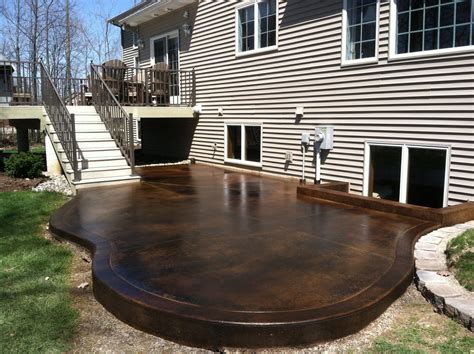 Summer Outdoor Concrete Staining and Sealing | Direct Colors