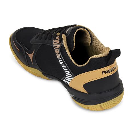 Buy FREEDOM Black Sports Non-Marking Paddle/Pickleball & Badminton ...