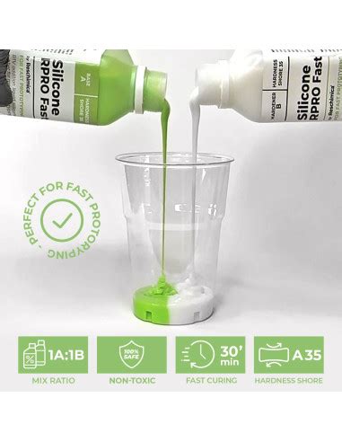 R PRO FAST - Gomma siliconica per prototipazione rapida