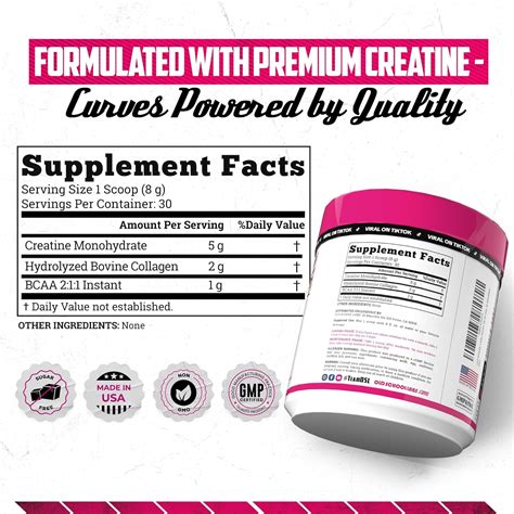 Creatina para mujeres Old School con Colágeno – Suplementos NextGen ...